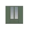 BILLY - Armoire 4 portes et 2 tiroirs L200 x H200