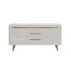 MAREK - Buffet scandinave 2 portes et 3 tiroirs /bois