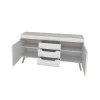 MAREK - Buffet scandinave 2 portes et 3 tiroirs /bois