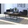 BARRY - Table basse rectangulaire 102 x 67 cm /bois