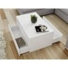 DREK - Table basse 2 tiroirs 90 cm