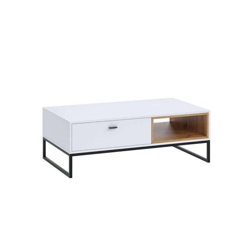 OLIE - Table basse 1 tiroir 120 cm